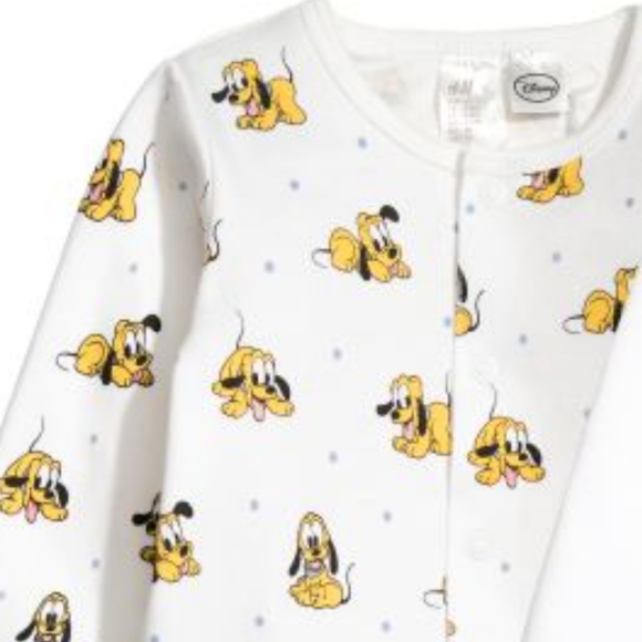 H&M Disney 2 pack Romper / Pajamas 6-9 months - Picture 3 of 4